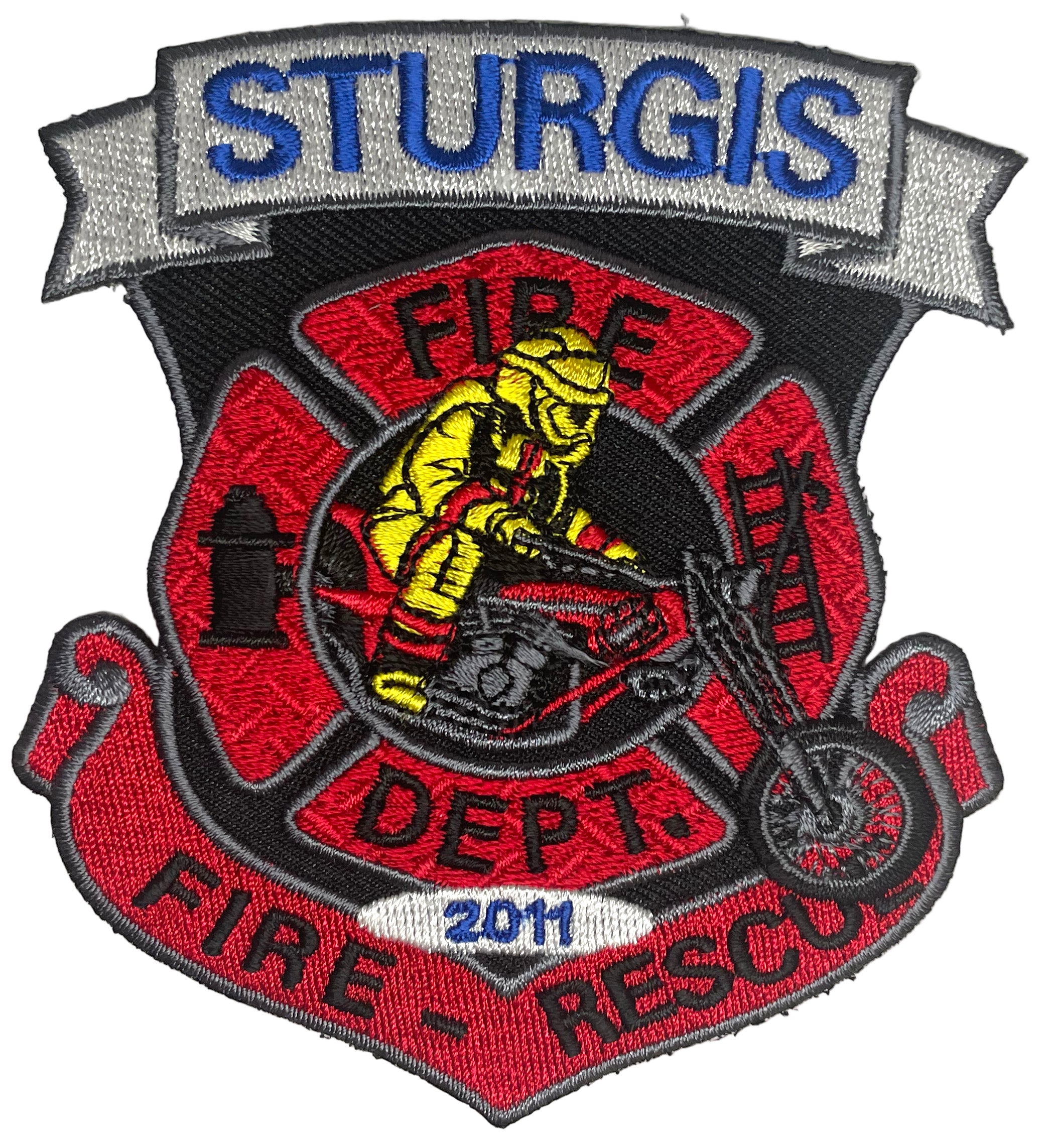 Sturgis Fire Department Small Patch - 2011