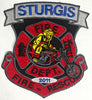 Sturgis Fire Department Small Patch - 2011