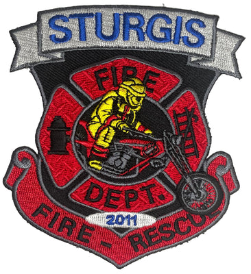 Sturgis Fire Department Small Patch - 2011