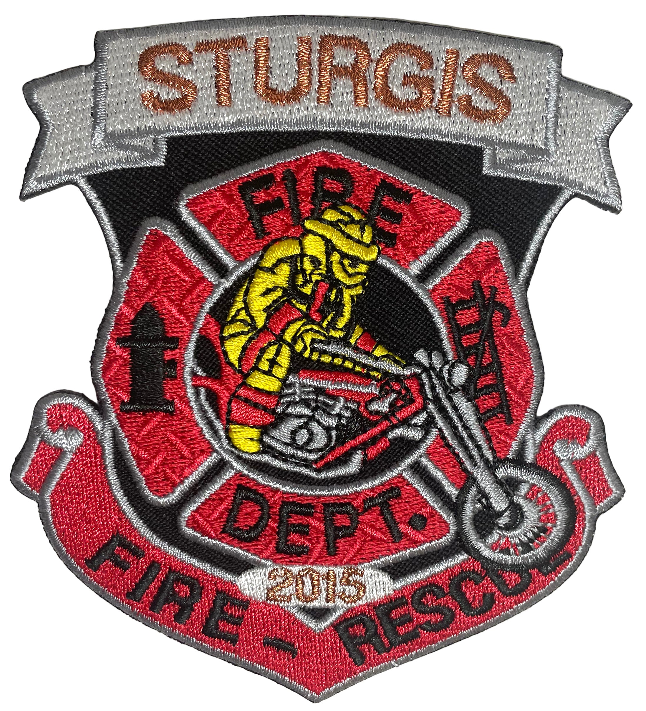 Sturgis Fire Department Small Patch - 2015