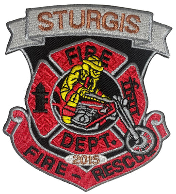 Sturgis Fire Department Small Patch - 2015