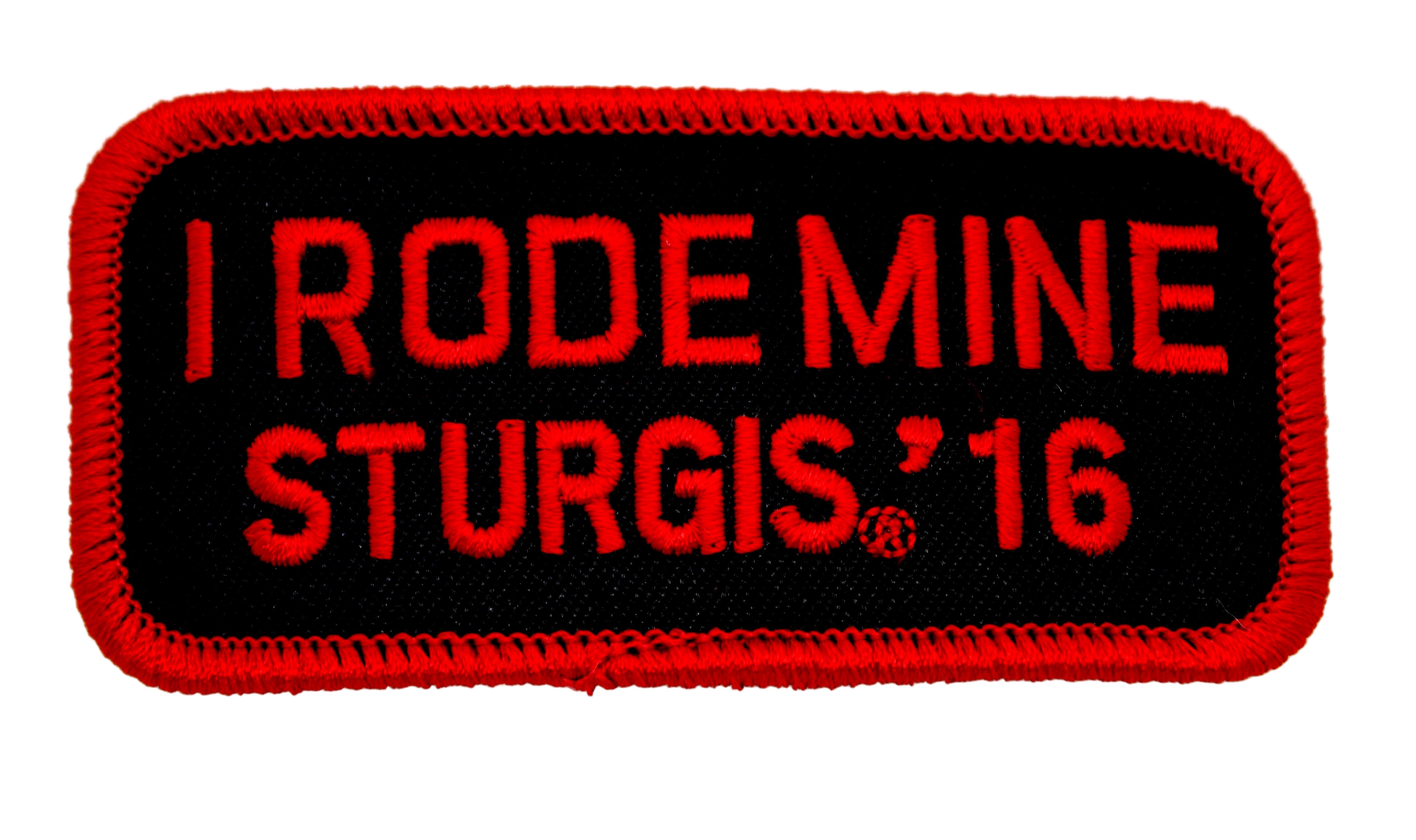 Sturgis I Rode Mine Patch - 2016