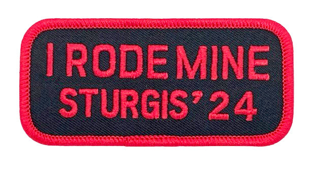 Sturgis I Rode Mine Patch - 2024