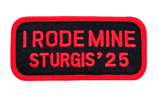 Sturgis I Rode Mine Patch - 2025