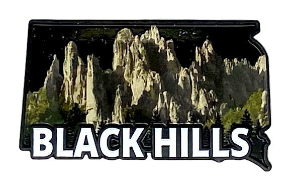 Black Hills Night Sky Needles Magnet