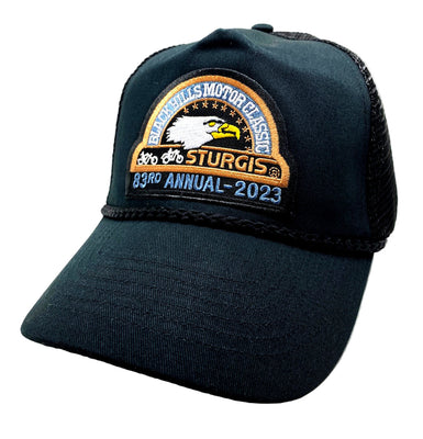 Sturgis Heritage Black Mesh Cap - 2023
