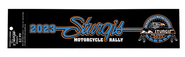 Sturgis Official Heritage Bumper Sticker - 2023