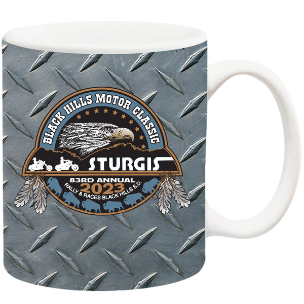 Sturgis Official Heritage Diamond Plate Mug - 2023