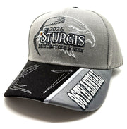Sturgis POed Eagle Lt. Grey Cap - 2026