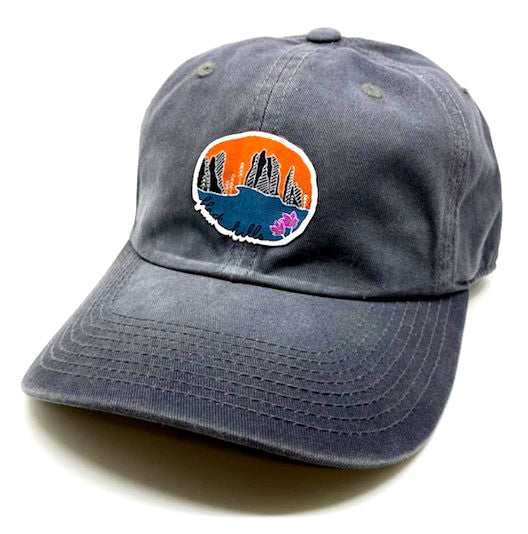 BH Pasque Grey Low Crown Cap