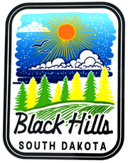 Black Hills Pine Birds Sticker