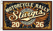 Sturgis Rally Wings Flag - 2026