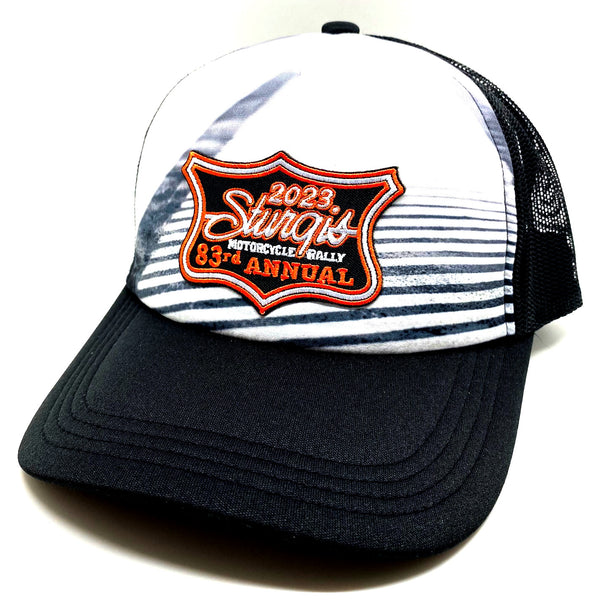 Sturgis Road Shield Graphic Trucker Cap - 2023