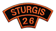 Sturgis Rocker Patch - 2026 (2 Digit)