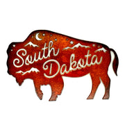 SD Buffalo Laser Cut Ornament