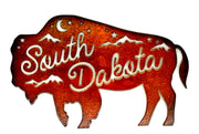 SD Buffalo Laser Cut Magnet