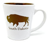 South Dakota Buffalo White-Mug