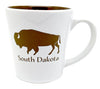 South Dakota Buffalo White-Mug