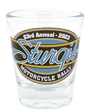 Sturgis Shield Shot Glass - 2023