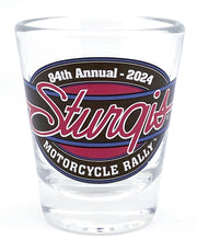 Sturgis Shield Shot Glass - 2024