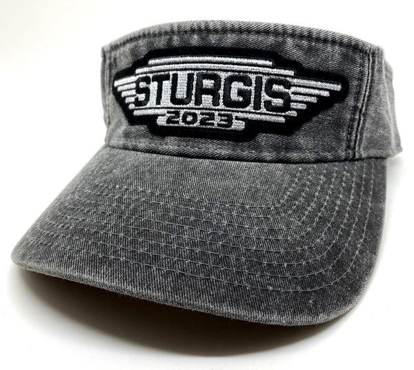 Sturgis Steel Wing Grey Visor - 2023