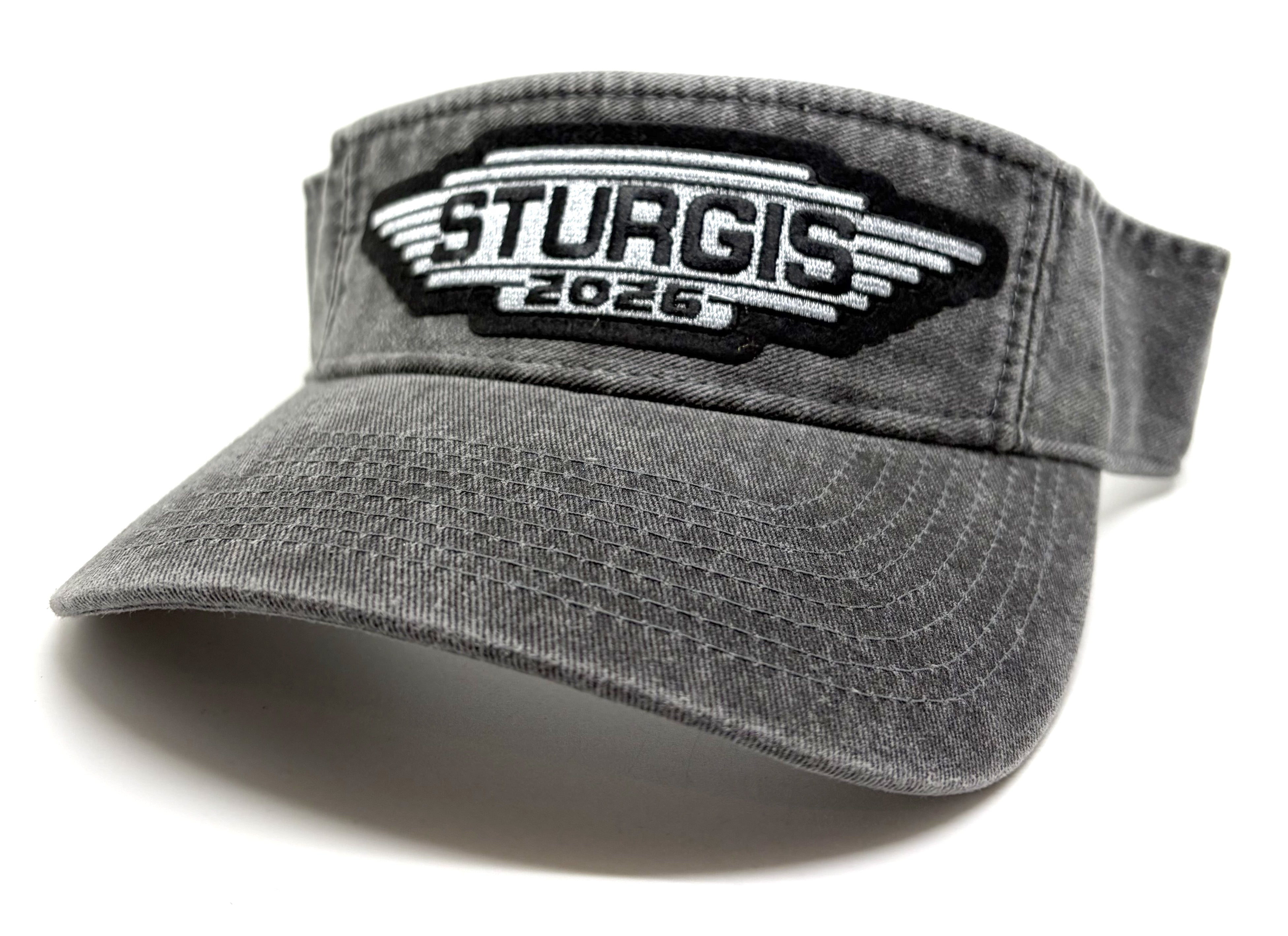 Sturgis Steel Wing Grey Visor - 2026