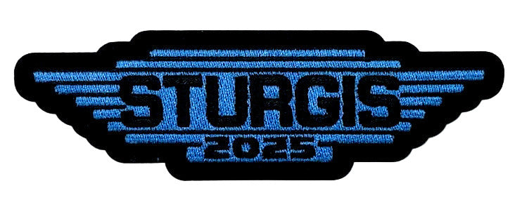 Sturgis Steel Wing Patch - 2025