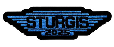 Sturgis Steel Wing Patch - 2025