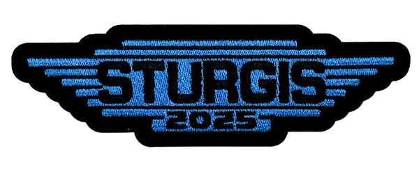 Sturgis Steel Wing Patch - 2025
