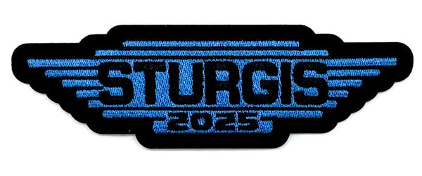Sturgis Steel Wing Patch - 2025