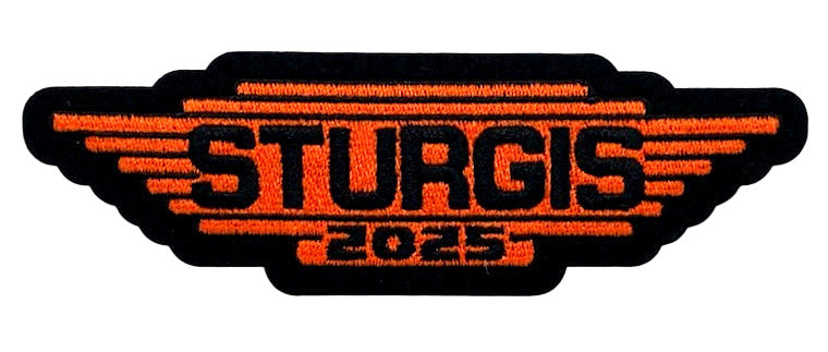 Sturgis Steel Wing Patch - 2025