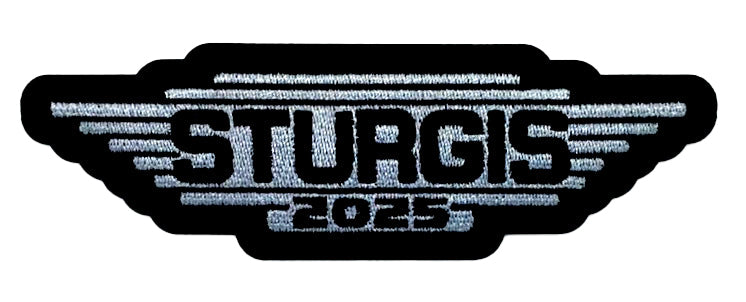 Sturgis Steel Wing Patch - 2025