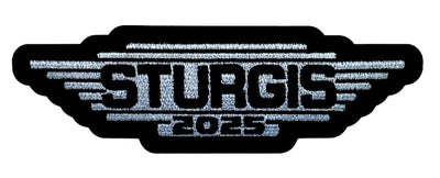 Sturgis Steel Wing Patch - 2025