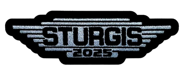 Sturgis Steel Wing Patch - 2025