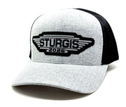 Sturgis Steel Wing Silver Black Cap - 2026