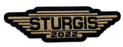 Sturgis Steel Wing Patch - 2022