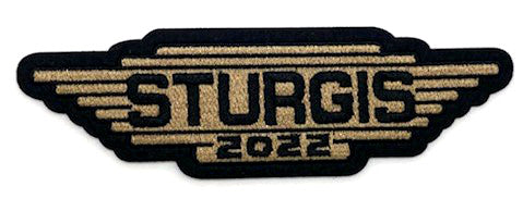 Sturgis Steel Wing Patch - 2022