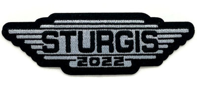 Sturgis Steel Wing Patch - 2022
