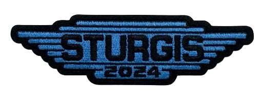 Sturgis Steel Wing Patch - 2024