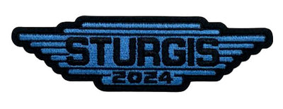 Sturgis Steel Wing Patch - 2024