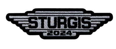 Sturgis Steel Wing Patch - 2024
