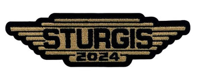 Sturgis Steel Wing Patch - 2024