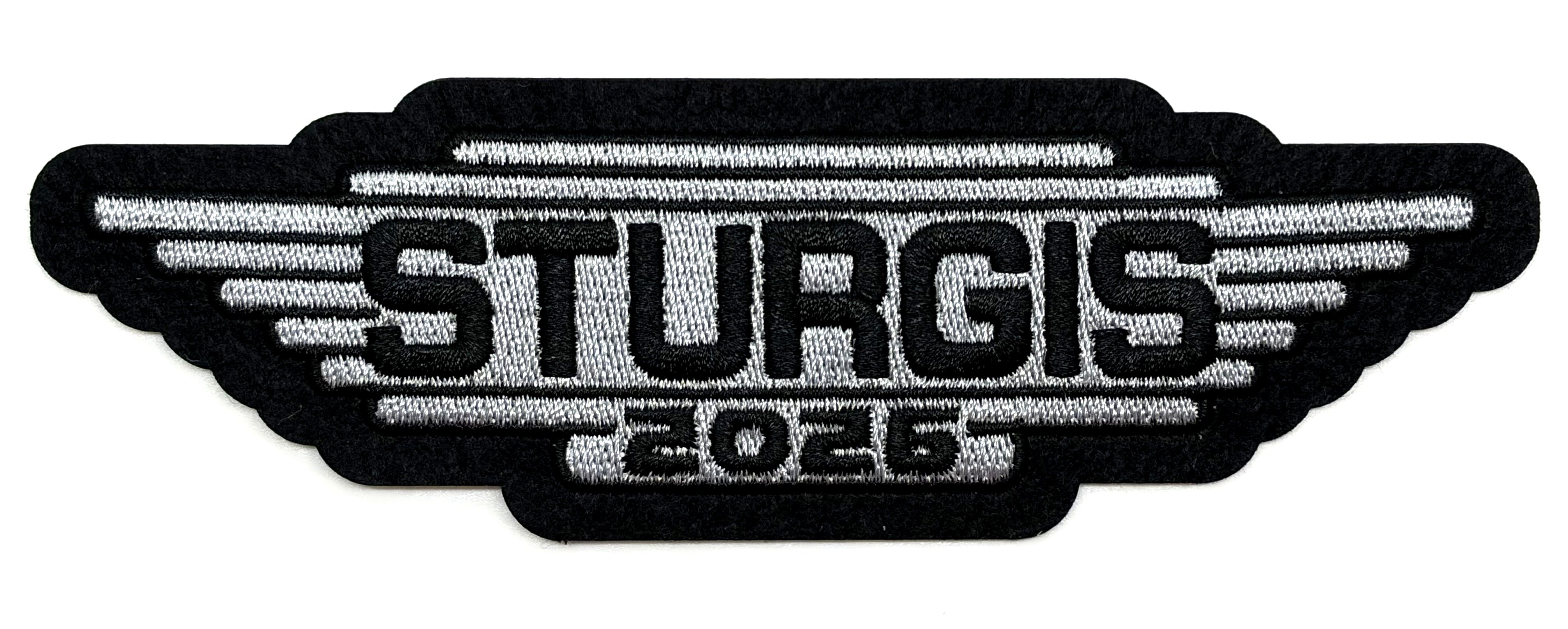 Sturgis Steel Wing Patch - 2026