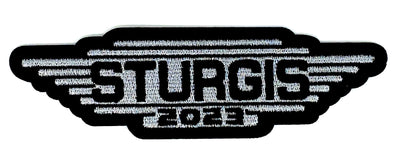 Sturgis Steel Wing Patch - 2023