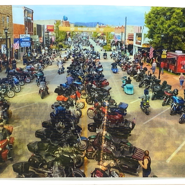 Sturgis/Bear Butte 3D Postcard