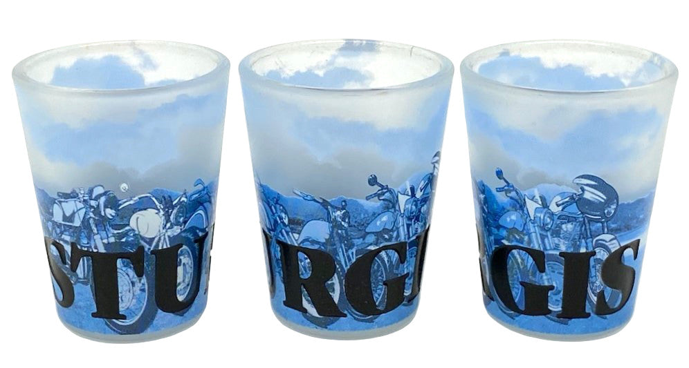 Sturgis Blue Bikes Shot