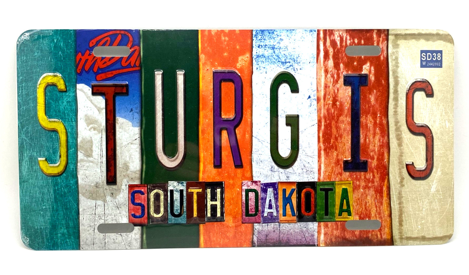 Sturgis Chopped License Plate