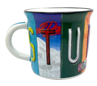 Sturgis Chopped License Plate Mug