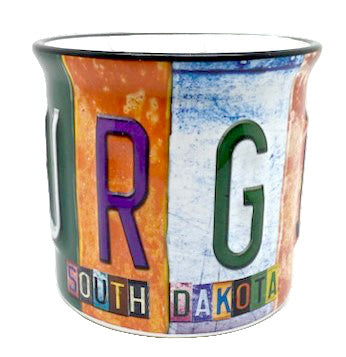 Sturgis Chopped License Plate Mug