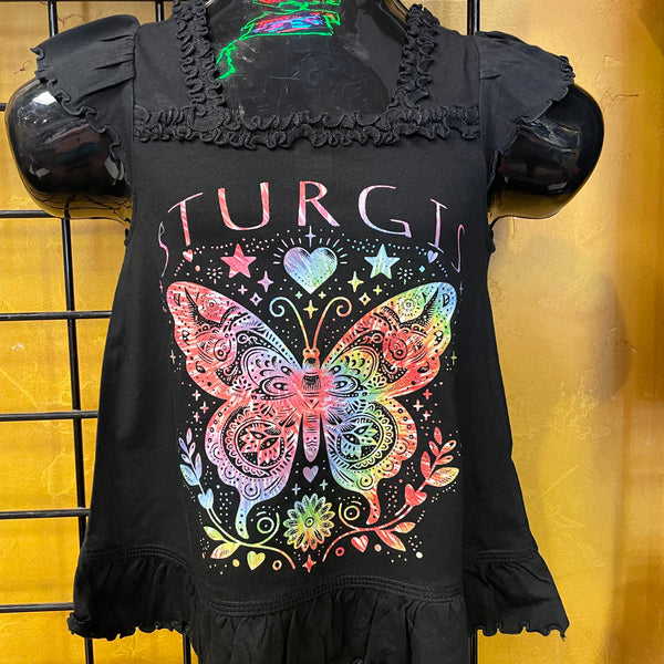 Sturgis Toddler Butterfly Flutter Tee
